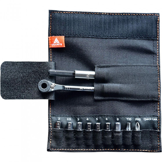 Multiklíč - GRANITE Rock´n´Roll Repair Tool Set - Black