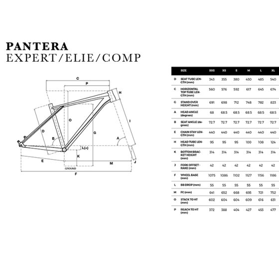 Horské MTB kolo - GT Pantera Comp 27,5+ 2017 - černá