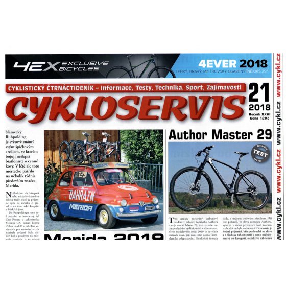 Časopis - Cykloservis - 2018