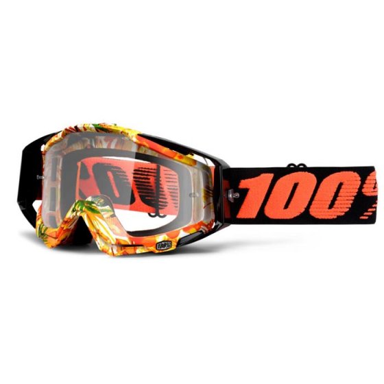 Brýle - 100% Racecraft 2016 - Paradise - čiré sklo