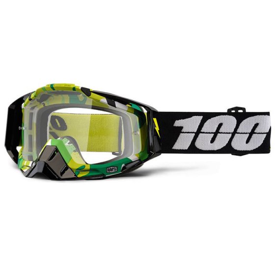 Brýle - 100% Racecraft 2017 - Bootcamp (čiré sklo)