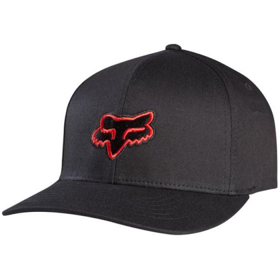 Čepice - FOX Legacy Flexfit Hat 2016 - černo-červená