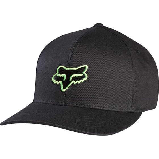 Čepice - FOX Legacy Flexfit Hat 2016 - černo-zelená