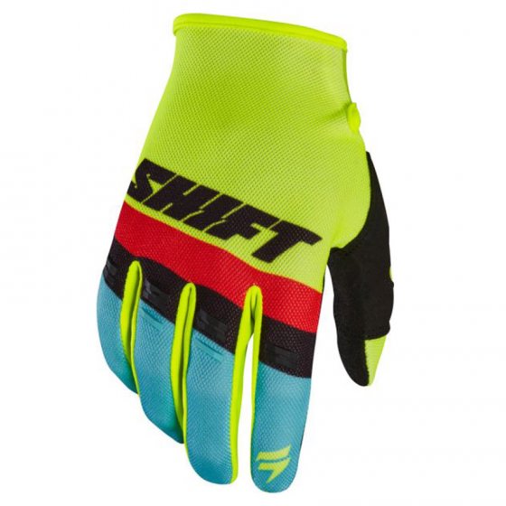 Dětské rukavice - SHIFT Whit3 Air - žlutá