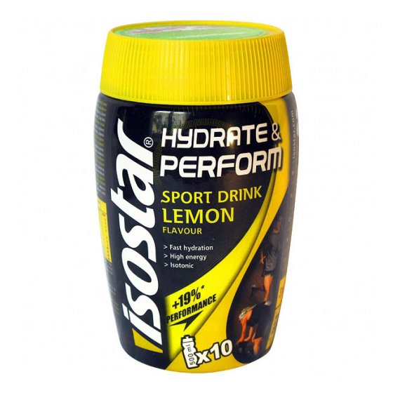 Isotonický nápoj - ISOSTAR Hydrate & Perform 560 gramů - citrón