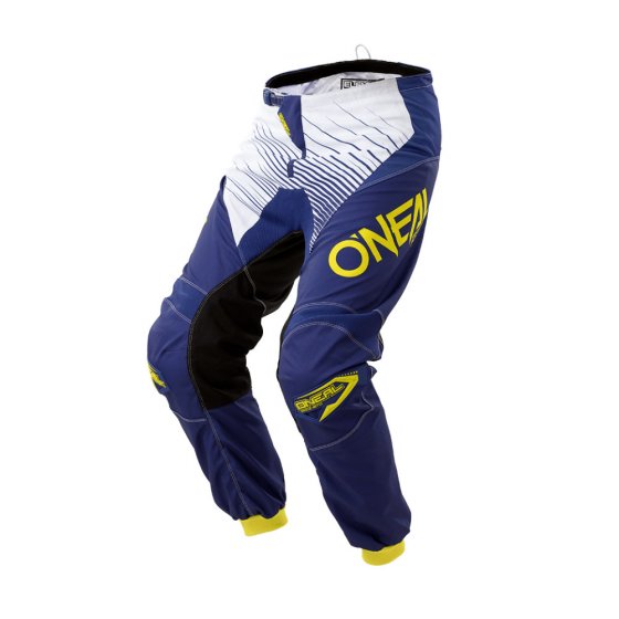 Kalhoty - O'NEAL Element Racewear 2018 - modrá/žlutá