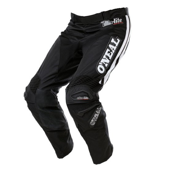 Kalhoty - O'NEAL Ultra Lite LE 75 - černá/bílá