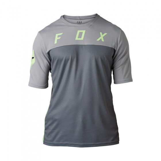 Pánský dres Fox Defend Ss Jersey Cekt Black/Grey M