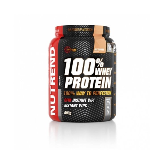 Proteinový přípravek - NUTREND 100% Whey Protein - 900g