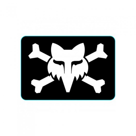 Samolepka - FOX Victory Logo 3" Sticker - Black