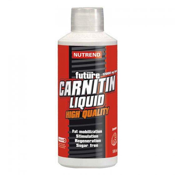 Spalovač tuků - NUTREND Carnitin Liquid 0,5 l