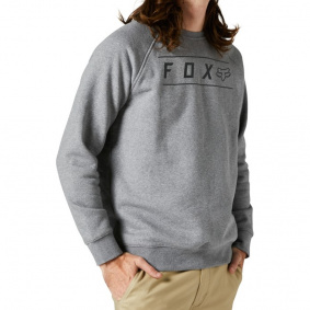 Pánská mikina - FOX Pinnacle Pullover Fleece - Heather Graphite