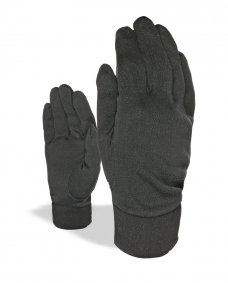 Zimní rukavice - LEVEL Silk - černá