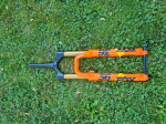 Vidlice fox kashima fit4 150mm 27.5 36 boost. Orange edice