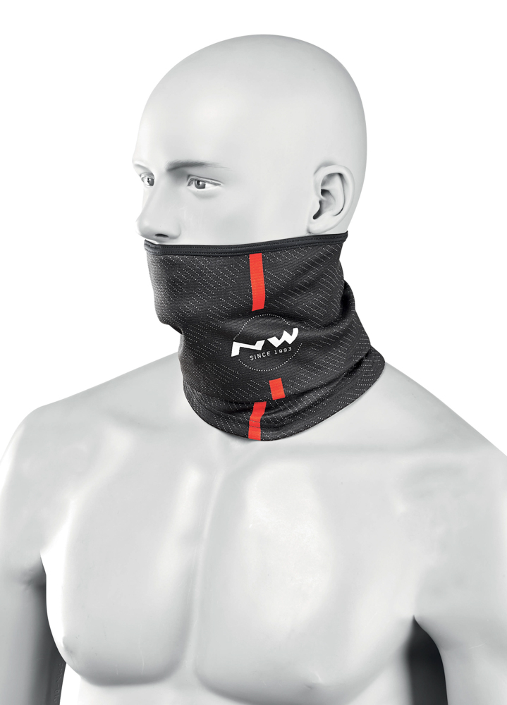 Nákrčník NORTHWAVE Sport Neck Warmer Black/Red TU DOOKIE.cz