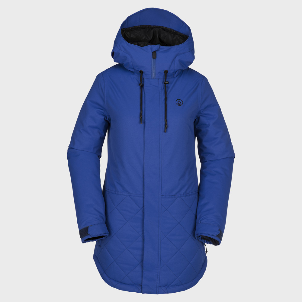 D msk zimn bunda VOLCOM Winrose Ins Jacket modr DOOKIE.cz