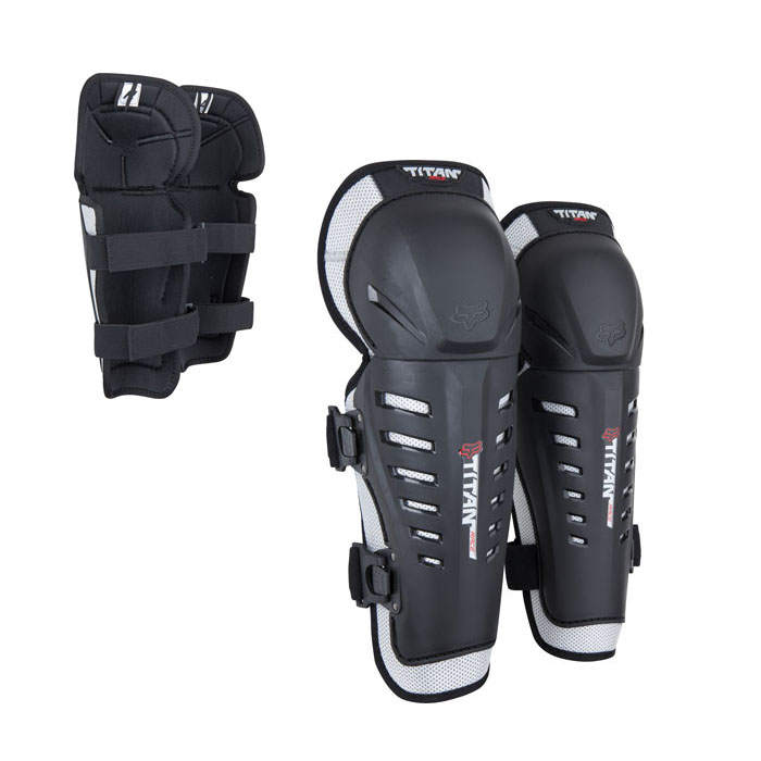 Chrániče kolen a holení FOX Titan Race Knee / Shin Guard 2020 DOOKIE.cz