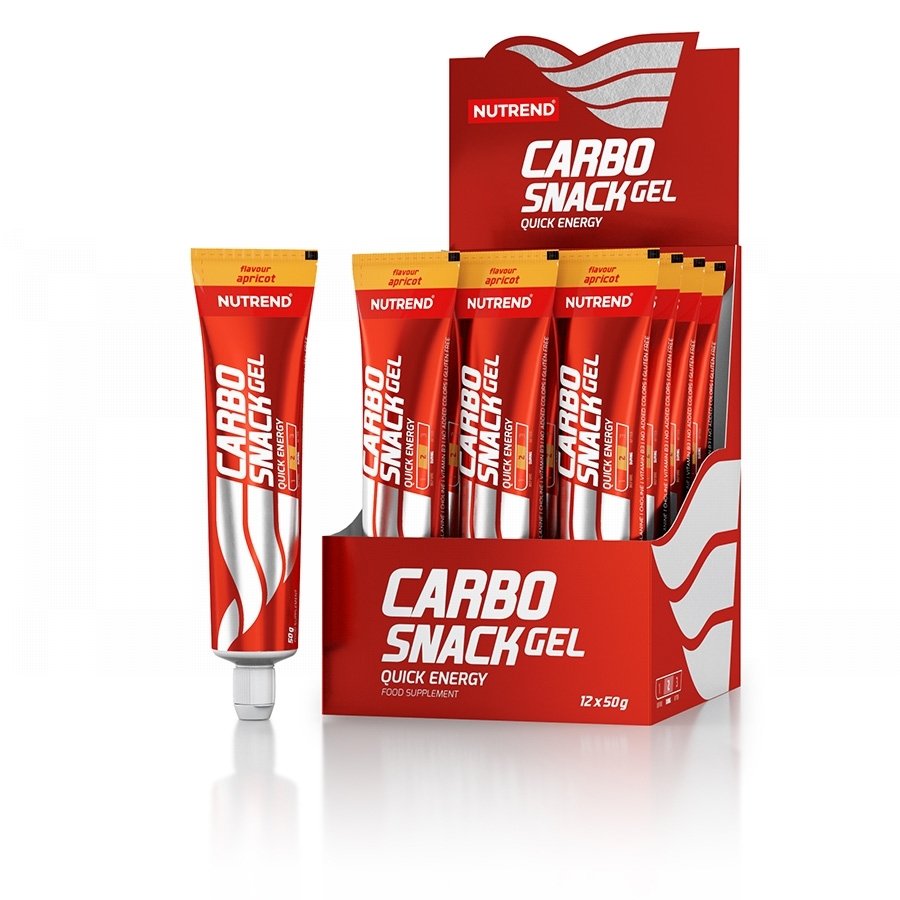 Energetický gel - NUTREND Carbosnack NEW meruňka