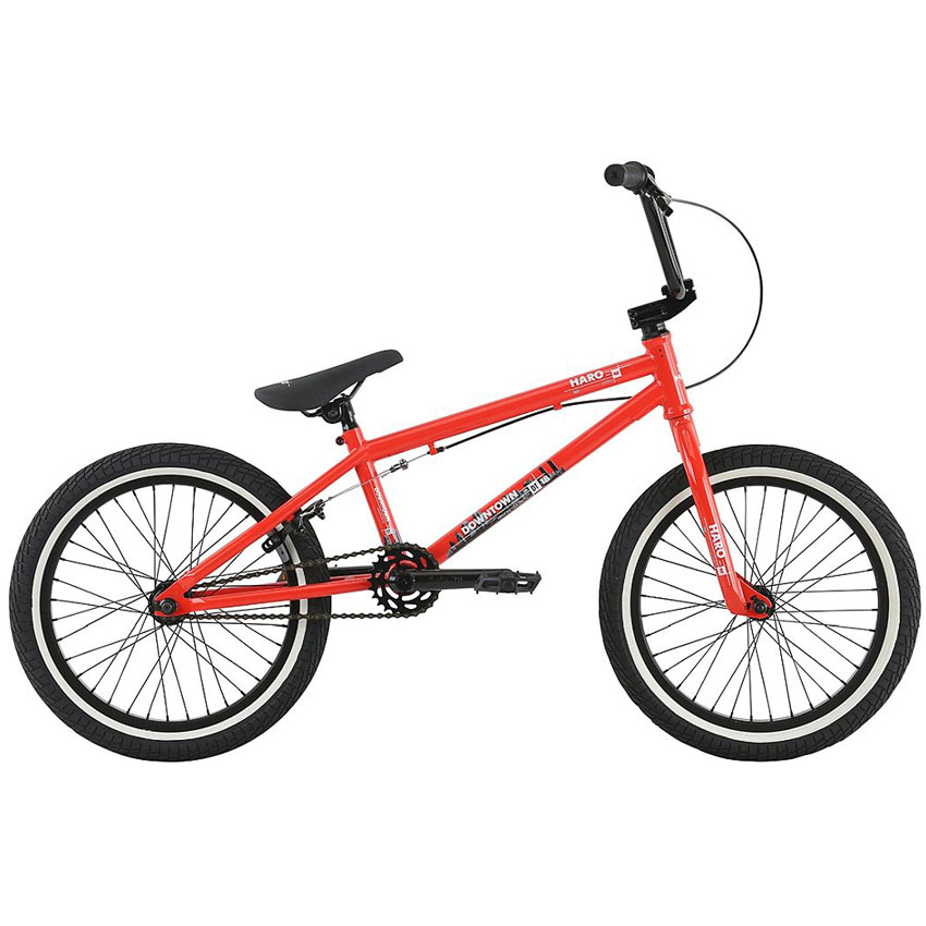 Freestyle BMX kolo HARO Downtown 20,3" 2017 červená