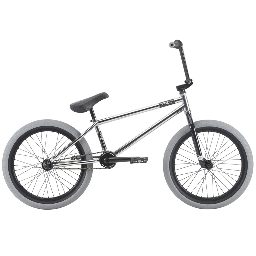 Freestyle BMX kolo HARO Midway 21 2018 chrom DOOKIE.cz