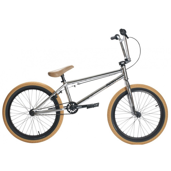 Freestyle BMX kolo UNITED Supreme 20 25 2017 Chrom DOOKIE.cz