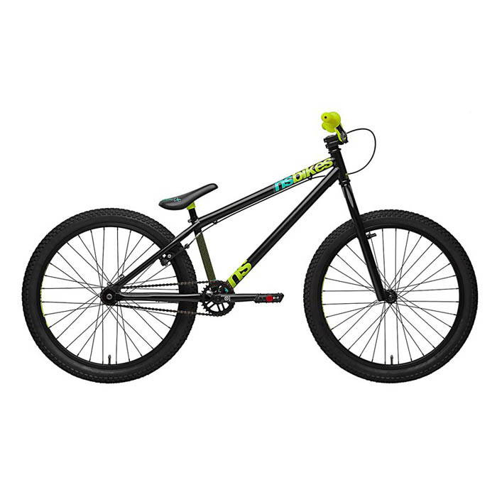Mountain Biking Ns Bikes Holy 24 NS Bikes Holy 24\u0026quot; Black/Fluo �120 In  Castlereagh