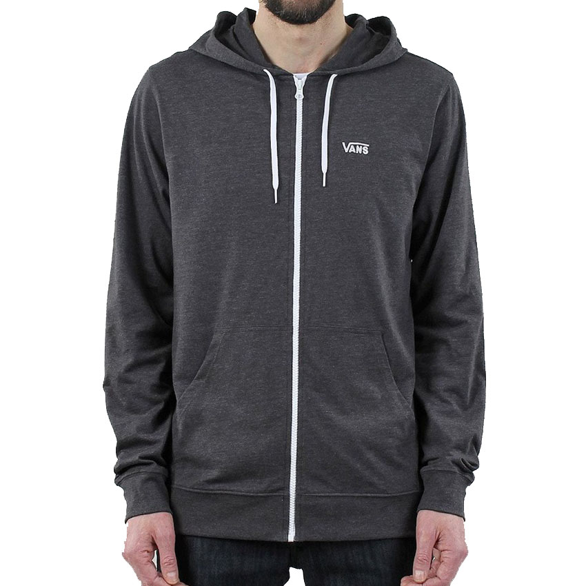 vans core basics knit zip hoodie