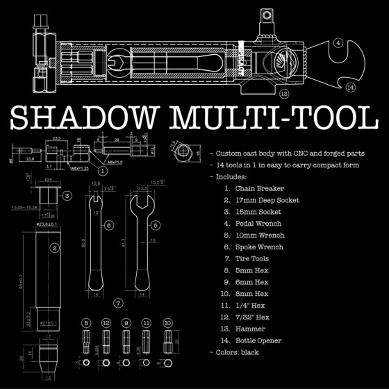 Multiklíč - SHADOW