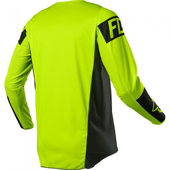 Dětský dres - FOX 180 Revn 2021 - Fluo Yellow