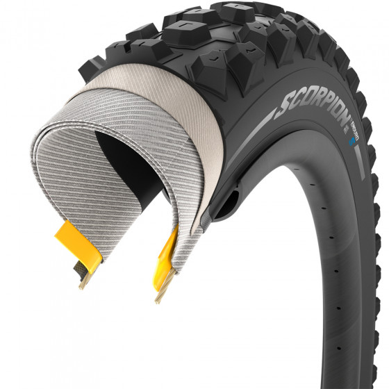 Plášť MTB - PIRELLI Scorpion Enduro S Hardwall 27,5x2,6 - kevlar