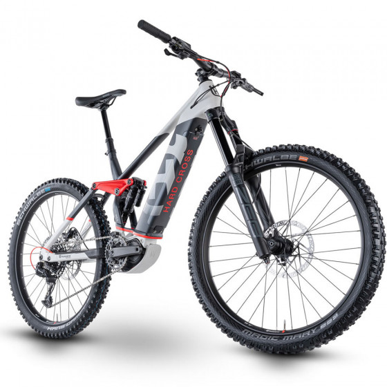 Elektro kolo - HUSQVARNA Hard Cross 7 - Grey / Anthracite / Red Matt