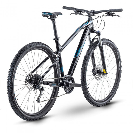 Horské MTB kolo - RAYMON HardRay Nine 3.0 2021 - Black/Petrol Metallic