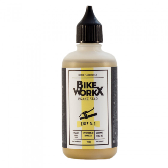 Brzdová kapalina - BIKEWORKX Brake Star DOT 5.1 - 100 ml 