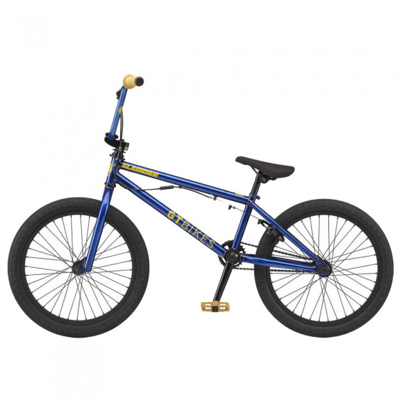 Freestyle BMX kolo - GT Slammer 20" 2021 - modrá