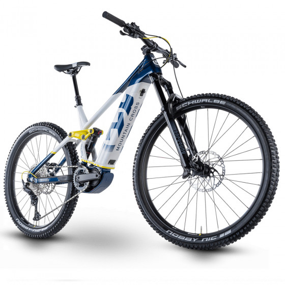 Elektro kolo - HUSQVARNA Hard Cross 5 2021 - Blue/White/Yellow