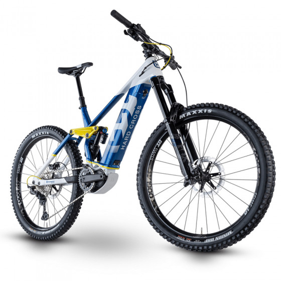 Elektro kolo - HUSQVARNA Hard Cross 8 2021 - Blue/White/Yellow