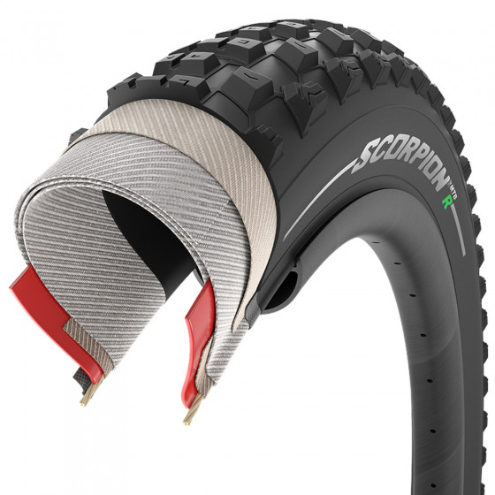 Plášť MTB - PIRELLI Scorpion Enduro R Hardwall 29x2,4 - kevlar