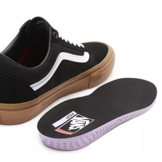 Boty - VANS Old Skool Skate - Black / Gum