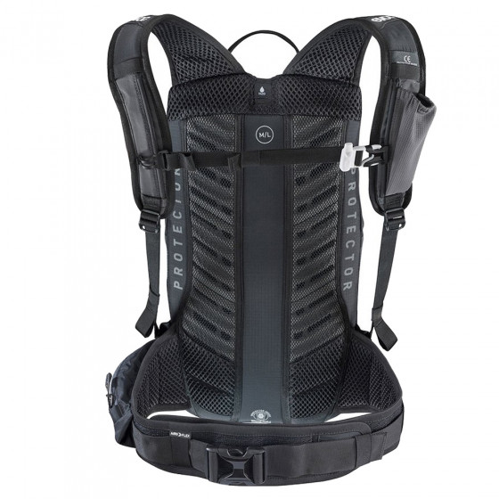 Batoh - EVOC FR Lite Race 10l Carbon - Grey / Suplhur 