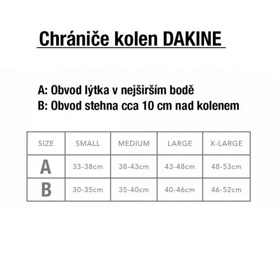 Chrániče kolen - DAKINE Slayer Knee Sleeve - Black