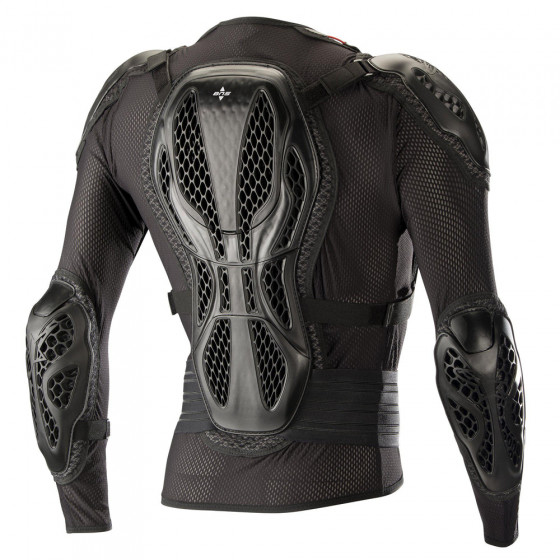 Chráničová vesta - ALPINESTARS Bionic Pro Protection Jacket LS - černá / červená