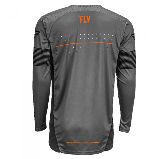 Dres - FLY RACING Lite 2021 - Grey / Orange / Black