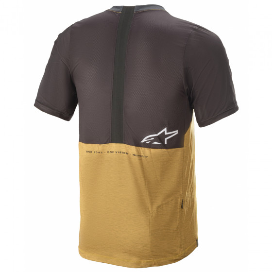 Dres - ALPINESTARS Alps 6.0 SS V2 - Tangerine Yellow / Black