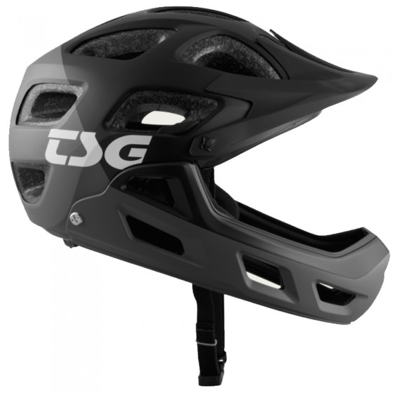 Přilba MTB - TSG Seek FR Graphic Design - Flow Grey / Black