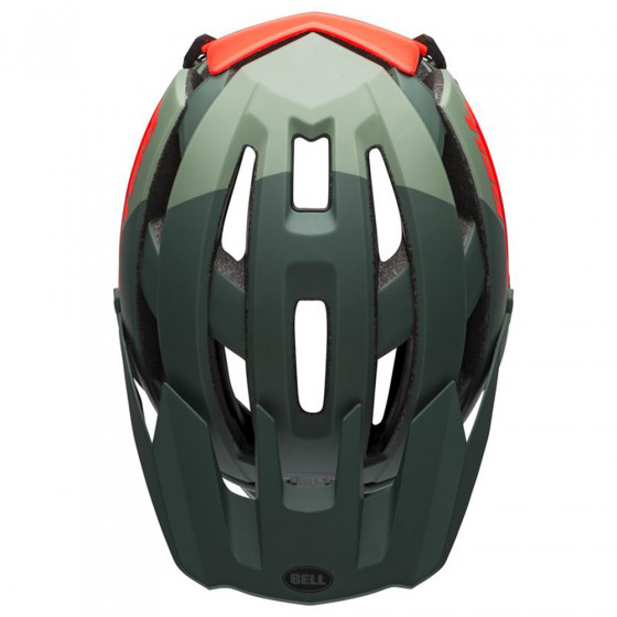 Přilba - BELL Super Air R MIPS 2021 - Mat/Glos Green/Infrared