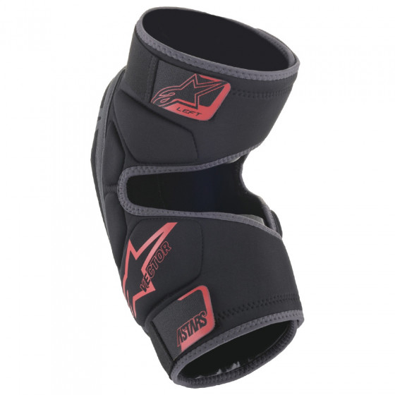 Chrániče kolen - ALPINESTARS Vector Knee Protector - Black / Anthracite Red