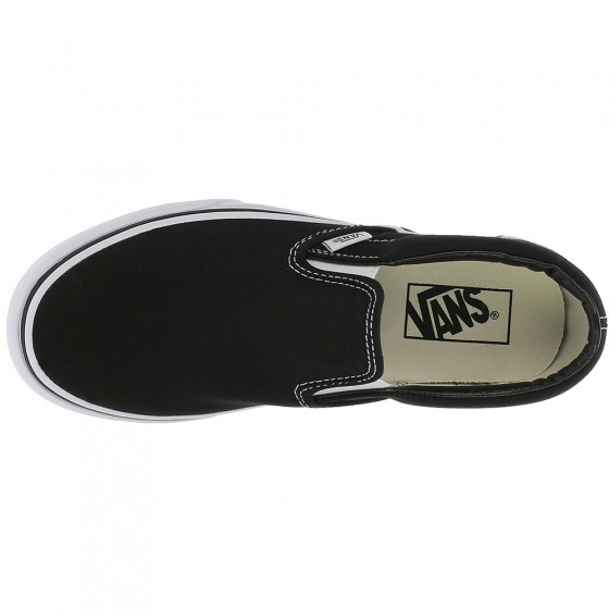 Boty - VANS Classic Slip On - Black/White