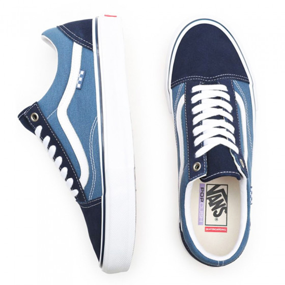 Boty - VANS Skate Old Skool - Navy/White