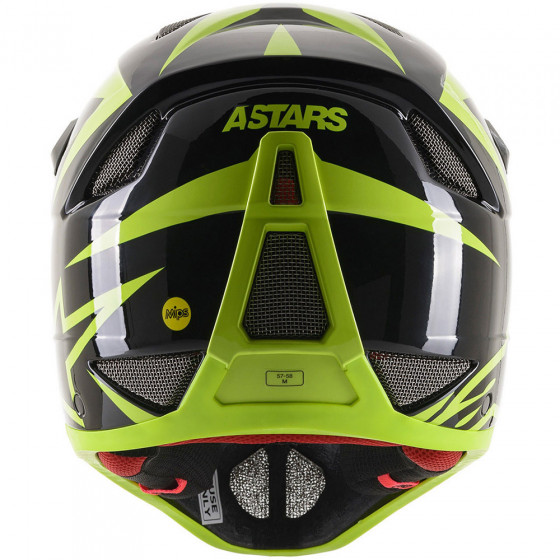 Integrální přilba - ALPINESTARS Missile Tech MIPS AIïrlift - Black/Yellow