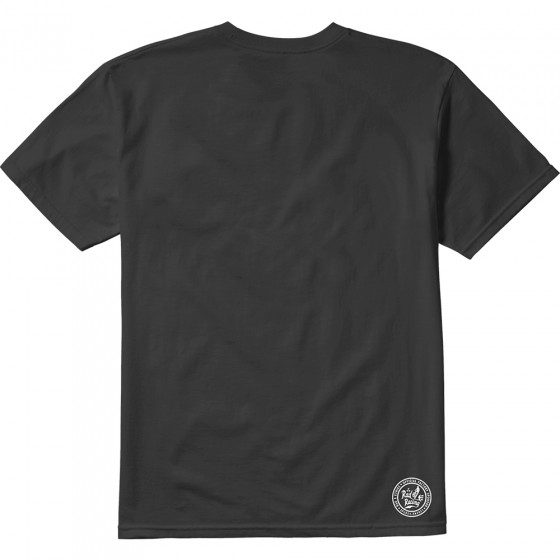 Triko - ETNIES Rad Logo Tee- Black